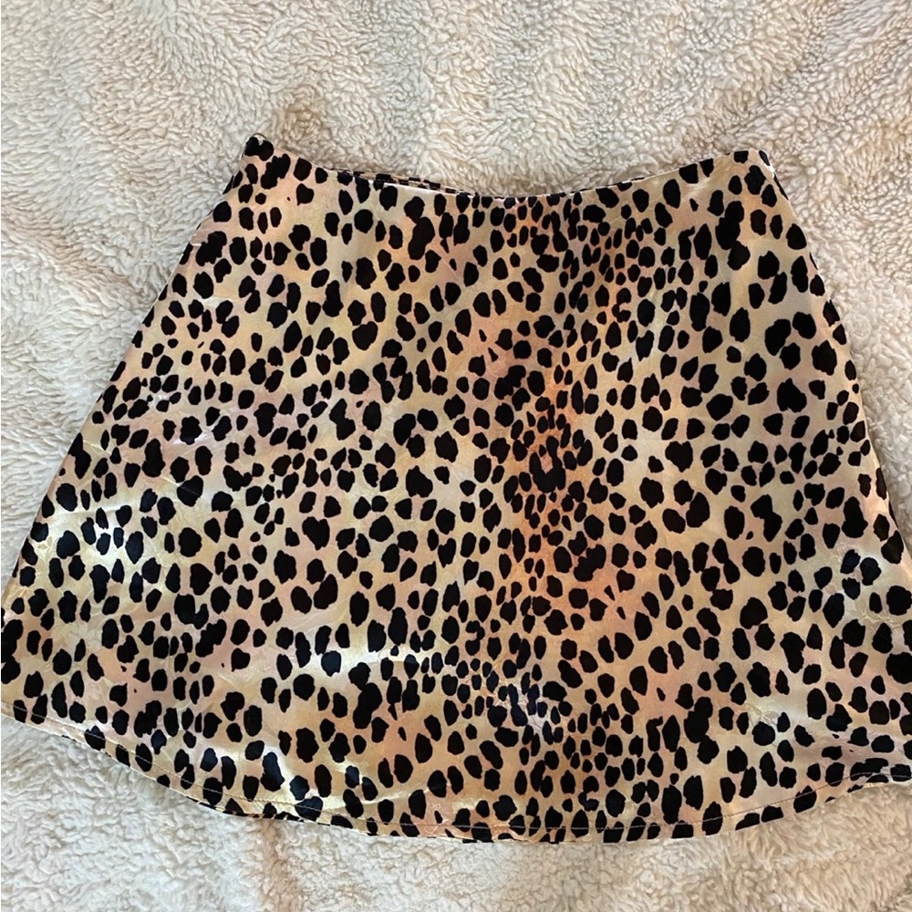 Princess Polly Animal Print Mini Skirt